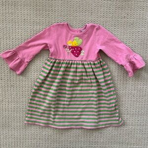 Orient Expressed boutique pink and green fairy dress size 4